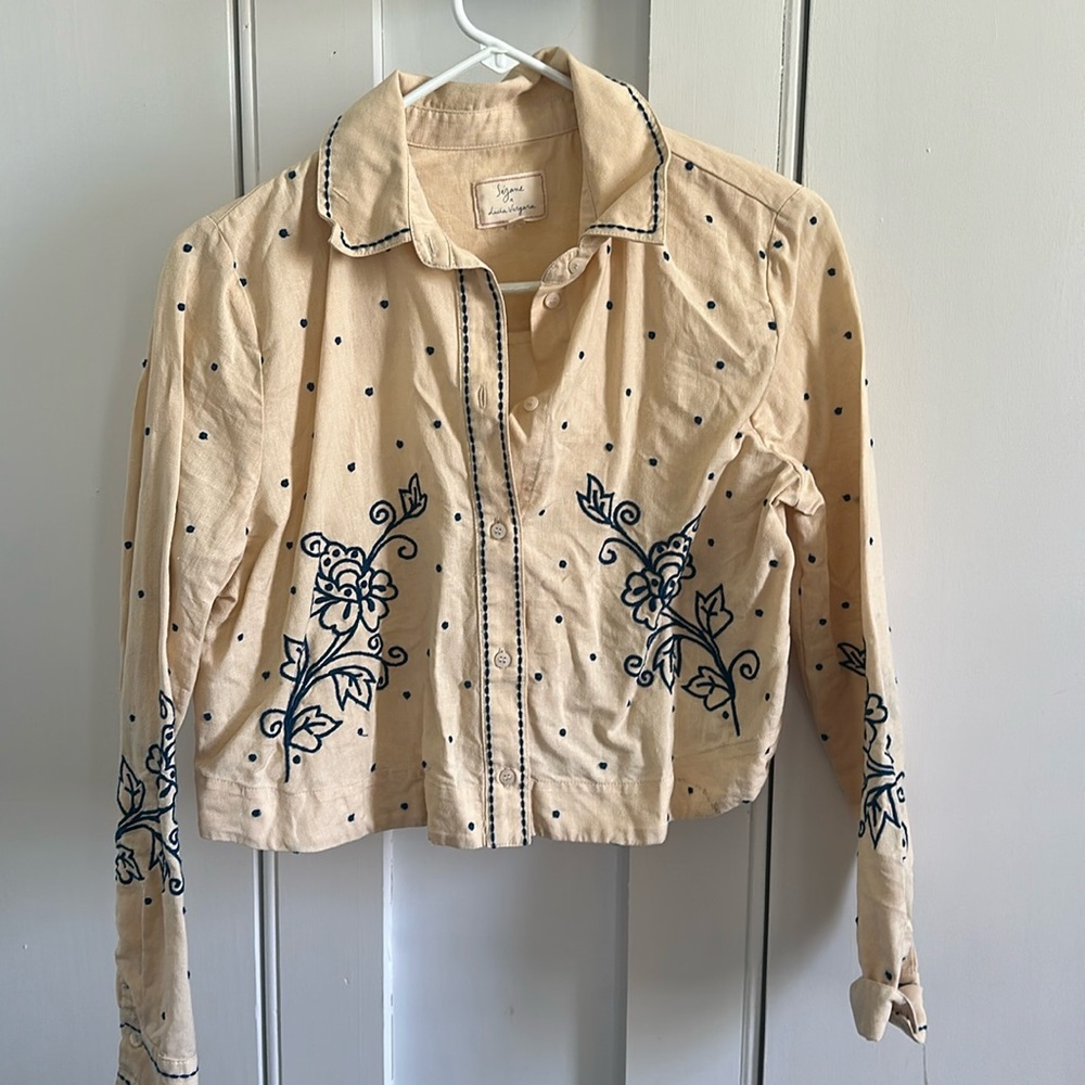 Sezane buttondown 34